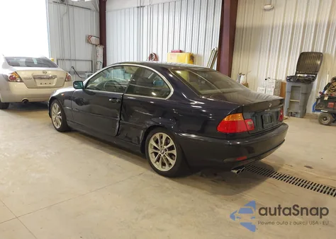 2004 BMW 330Ci z USA, uszkodzony, nr VIN WBABD53414PL10595